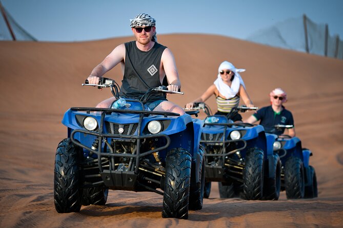 Dubai Morning Desert Safari with Quad Biking & More Activities - Red dunes and the main 4x4 thrill