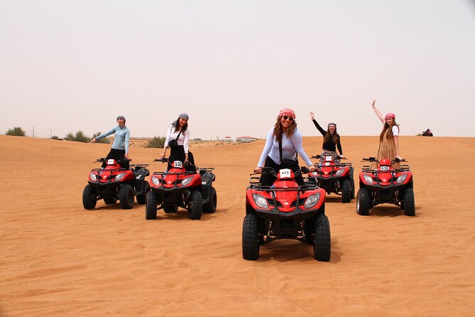 Dubai Morning Desert Safari with Quad Biking & More Activities - Hotel pickup and the shared 4x4 ride