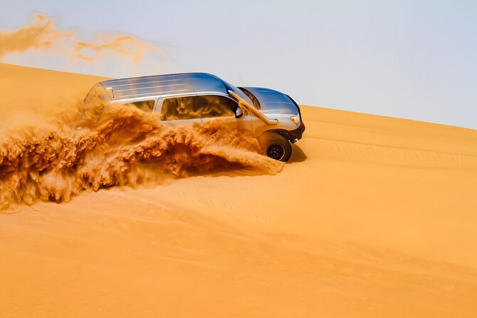 Dubai Morning Evening Desert Safari,Sand boarding and Camel ride - A short camel ride, with realistic expectations