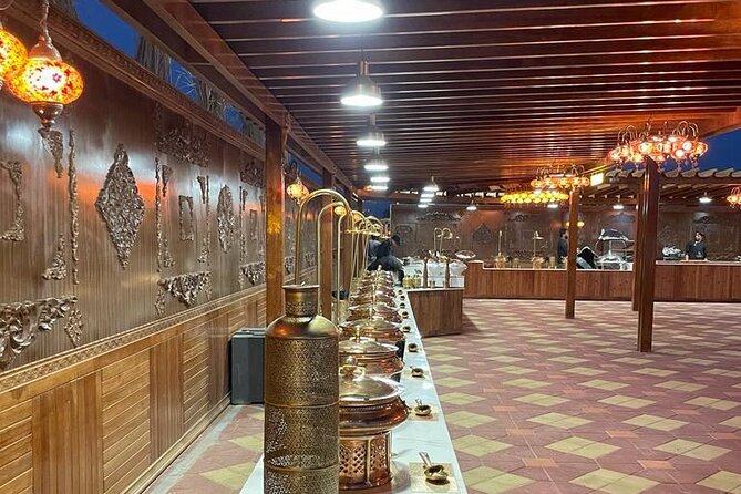 Dubai Premium Desert Safari – Live Buffet Dinner & Luxury Camp - Dinner covers a wide range, with one important caveat