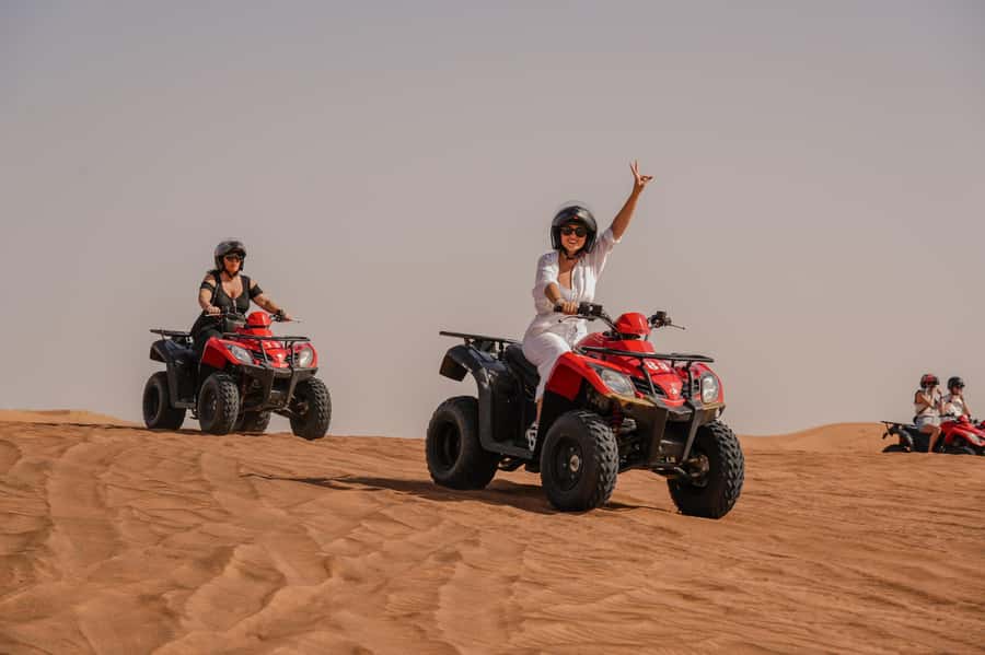 Dubai: Premium Safari, Camel Ride & Al Khayma Camp 3-Buffets - Dune bashing and sandboarding in the Lahbab desert