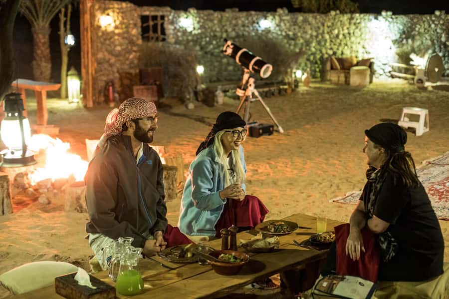 Dubai: Private Night Safari & Astronomy with 3-Course Dinner - Astronomy after the meal