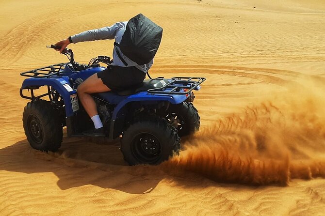 Dubai: Quad Bike Safari, Camels, & Camp with BBQ Dinner - Key points before you book