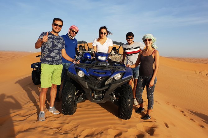 Dubai: Quad Bike Safari, Camels, & Camp with BBQ Dinner - Timing, comfort, and what to bring