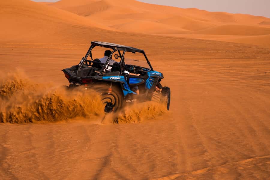 Dubai: Red Dune Desert Safari, Quad Bike, Camels, and BBQ - Red dunes and 45 minutes of dune bashing