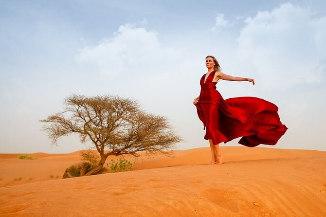 Dubai: Red Dunes Desert Safari, Camel ride, Sandboard, Quad Bike - Dune Bashing for 30 to 45 Minutes