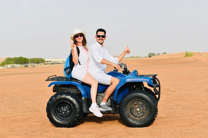 Dubai: Red Dunes Desert Safari, Camel ride, Sandboard, Quad Bike - Sandboarding on the Slopes
