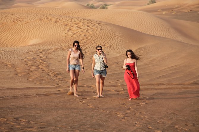Dubai Red Dunes Desert Safari : Sandboarding, BBQ & Live Shows - BBQ dinner with vegetarian choices