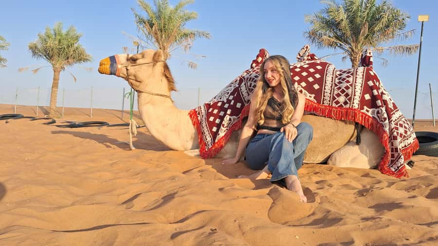 Dubai: Red Dunes Desert Safari with Premium Camp BBQ & Shows - Leaving Dubai for the Lahbab red dunes