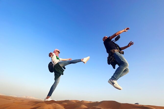 Dubai Red Dunes Safari, ATV, Camel ride, BBQ at Desert Camp - Leaving Dubai for the red dunes