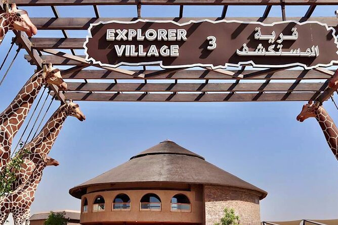 Dubai Safari Park - Asian Village adds a different regional setting