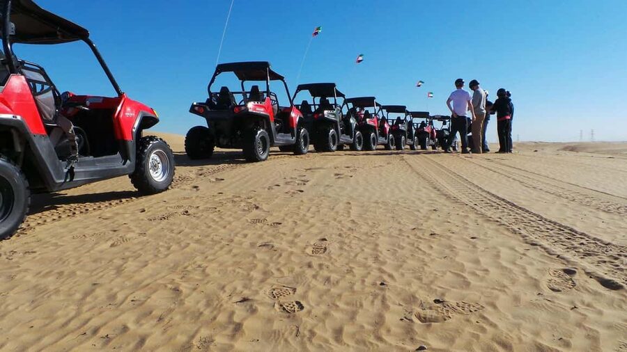 Dubai: Self-Drive Dune Buggy Safari with Pickup and Drop-Off - The first moments at the desert base