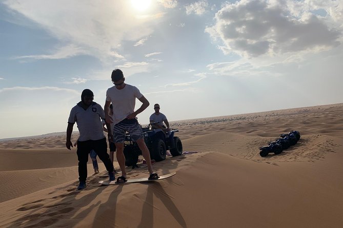 Dubai: Unique SUNSET Quad Bike Red Dunes Safari - The camel ride and a slower look at the desert