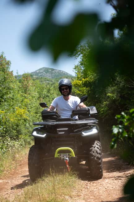 Dubrovnik: 2 Hour Countryside ATV/Quad Safari with pickup - The first viewpoint over Dubrovnik and the Adriatic