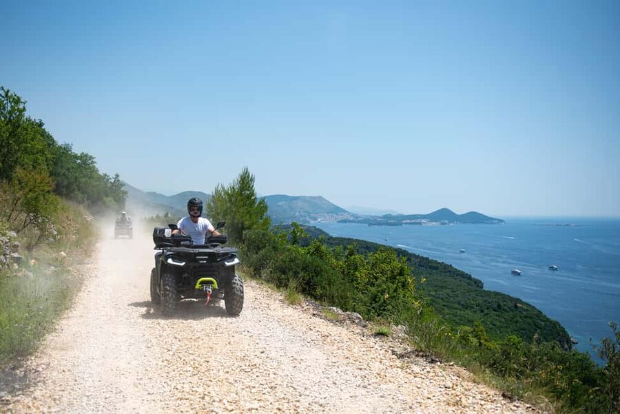 Dubrovnik: 2 Hour Countryside ATV/Quad Safari with pickup - Ljubač and the finish in a quiet valley