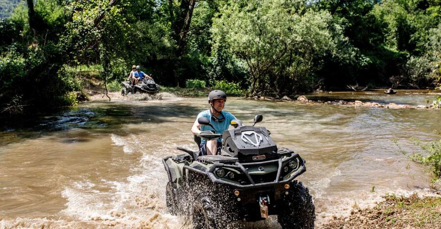 Dubrovnik: Kojan Koral ATV Quad Safari with transport - Pickup from Dubrovnik to the Konavle Valley