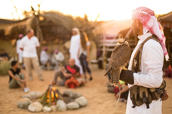 Dune Safari with 4X4 Car and BBQ Dinner - BBQ dinner under the evening sky