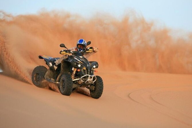 DuneBashing, CamelRide & ATV Bike Desert Safari Experince in Doha - Khor Al Udaid Beach, the quieter final stop