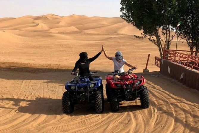 DuneBashing, CamelRide & ATV Bike Desert Safari Experince in Doha - Pickup from Doha and the road to Sealine