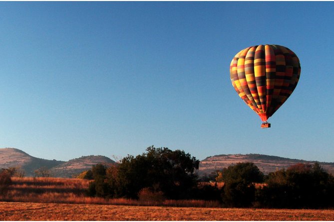 Early Morning Balloon Safari with Breakfast from Magaliesburg - Landing, Toast, and the Breakfast Finish