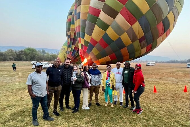 Early Morning Balloon Safari with Breakfast from Magaliesburg - Arriving at Bill Harrop’s Original Balloon Safaris