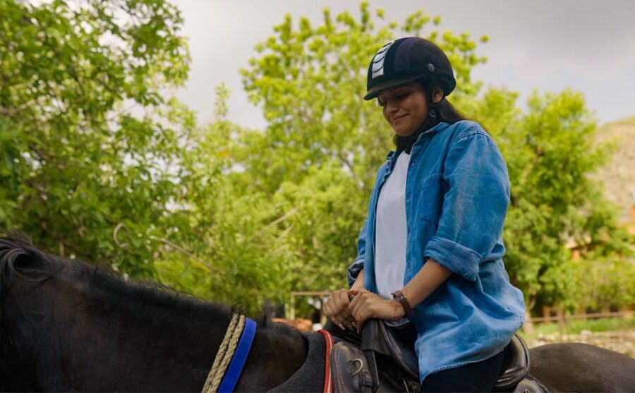 Equestrian Escape: Horse Safari Adventure - Arriving at Krishna Ranch near Udaipur