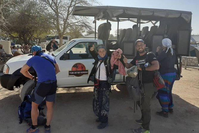 ETOSHA PARK SAFARI with local guides in 9-seater 4x4s - Finding animals with Lazarus, Ben, or Benhard
