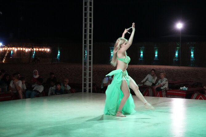 Evening Desert Safari Abu Dhabi - BBQ dinner and the evening entertainment