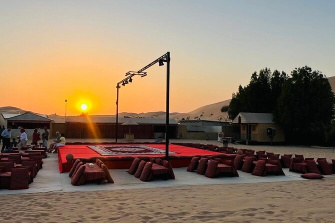 Evening Desert Safari Camel Ride Dinner Live Shows in Abu Dhabi - Dune bashing across Abu Dhabi’s high dunes
