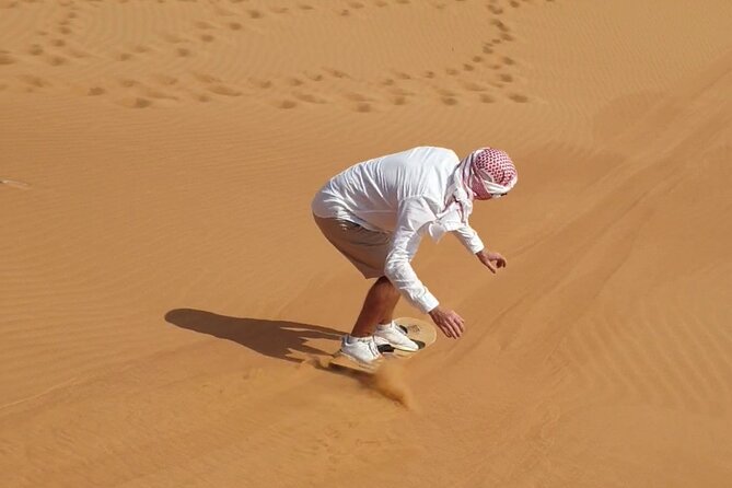 Evening Desert Safari Dubai BBQ Dinner Dune Bashing Dune Buggy - The guides can shape the whole evening