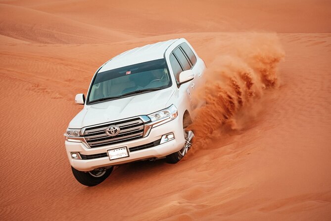 Evening Desert Safari in Dubai - Dune Bashing Along the Sand