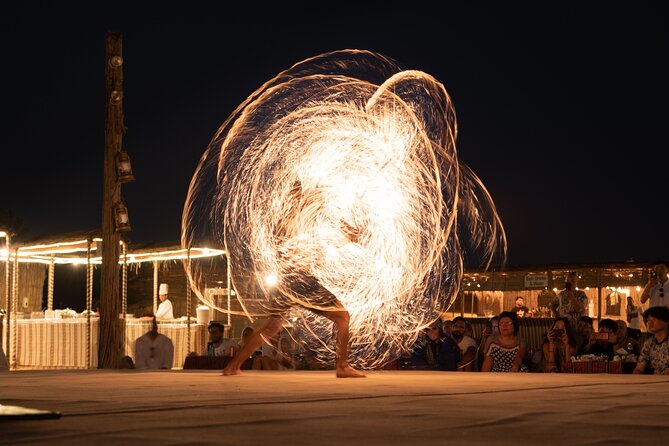 Evening Desert Safari in Dubai - Belly Dancing, Tanura, and the Fire Show