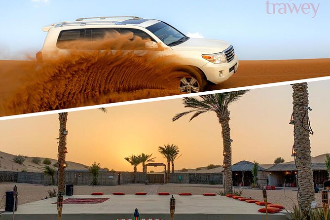 Evening Desert Safari in Dubai, Sandboard & BBQ Dinner - Leaving Dubai’s towers for Lahbab’s red dunes
