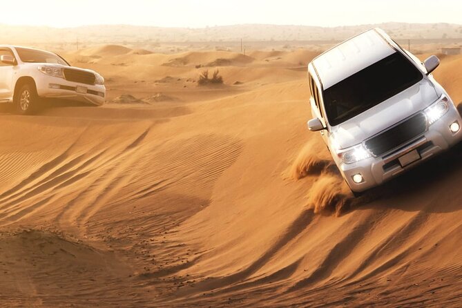 Evening Desert Safari Tour With Dinner & Entertainment - Leaving Dubai behind for the red dunes