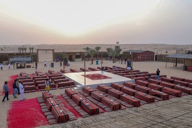 Evening Desert Safari Tour With Dinner & Entertainment - Camel riding, sandboarding, and henna at camp