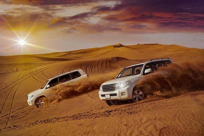 Evening Desert Safari with Belly Dance and BBQ Dinner and Camel Ride - Camel riding and sandboarding