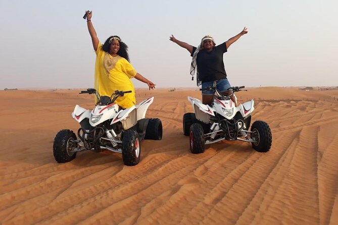 Evening Red Dunes Safari with Quad Biking, BBQ Dinner & LiveShows - Dubai Pickup Sets the Tone for the Evening