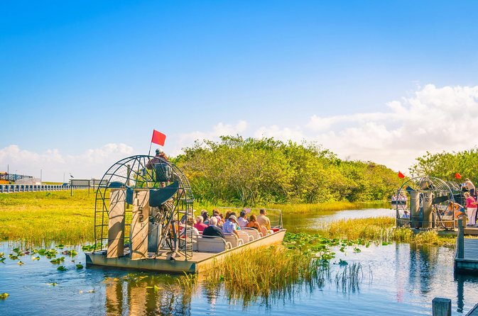 Everglades Airboat Safari Adventure with Transportation - The 40-minute airboat ride