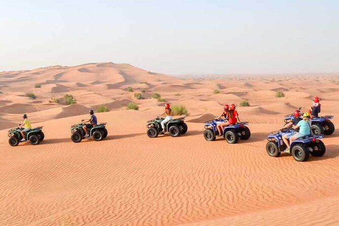 Exciting Morning Desert Safari & Thrilling Quad Bike Ride - Dune bashing with a trained driver