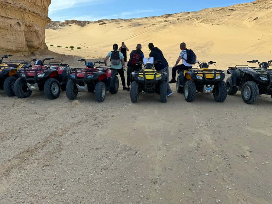 Fayoum: Qarun Sahara Safari With( ATV ) Quad bike From Cairo - What the $200 price really buys