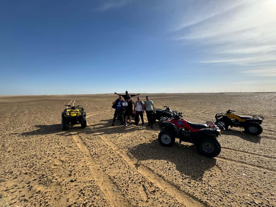 Fayoum: Qarun Sahara Safari With( ATV ) Quad bike From Cairo - Tea, breakfast, and the first lake views