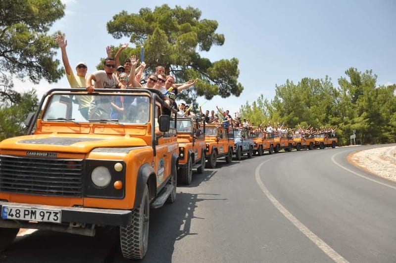 Fethiye: Jeep Safari to Tlos, Yakapark, Saklikent with Lunch - Saklikent Canyon and icy water