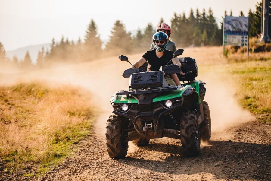 From Agadir or Taghazout: Quad Biking Safari Desert Trip - The first 30 minutes: tracks, sand, and rural views