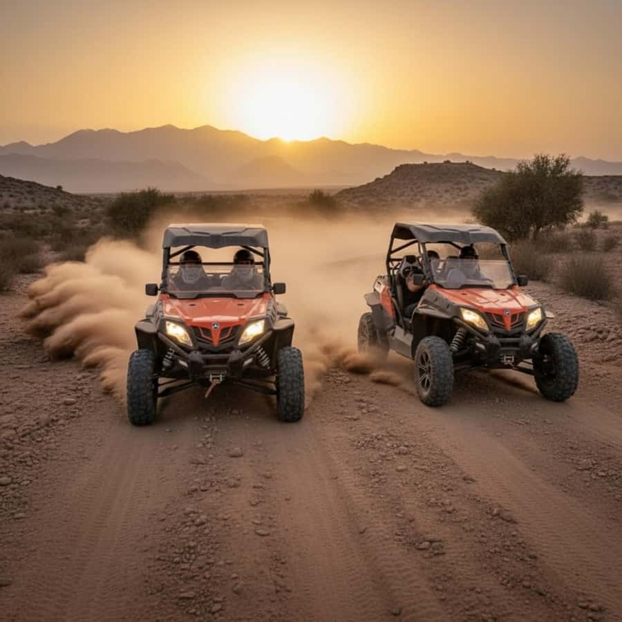 From Agadir/Taghazout: Buggy Safari Adventure & Moroccan Tea - The ride from Agadir or Taghazout