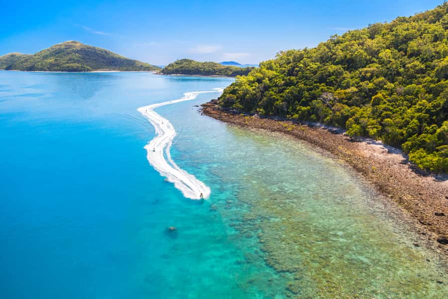From Airlie Beach: Two-Island Safari - What the jet-ski ride actually feels like
