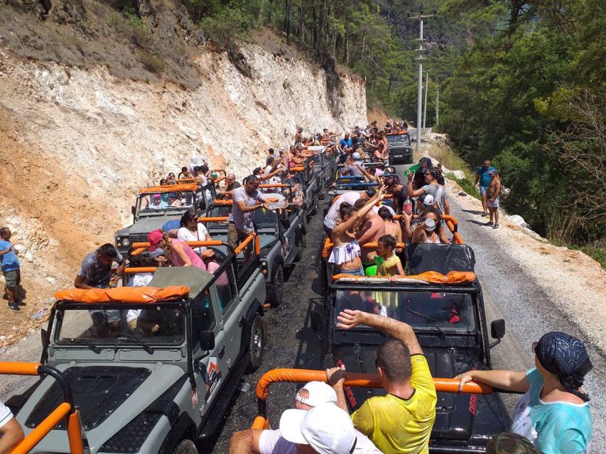 From Alanya: Jeep Safari Tour with Lunch at Dim River - How to prepare for a wet day