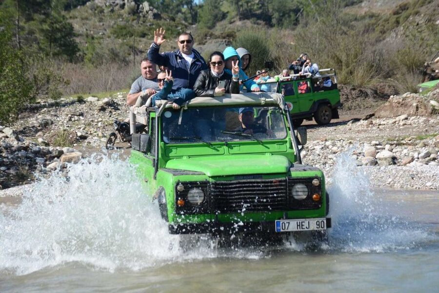 From Alanya: Obacay River Jeep Safari and Picnic Lunch - The return views and Cleopatra Beach promise