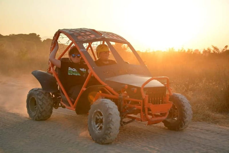 From Antalya: Desert Buggy Safari Near the City Center - A desert-style track beside Lara Beach