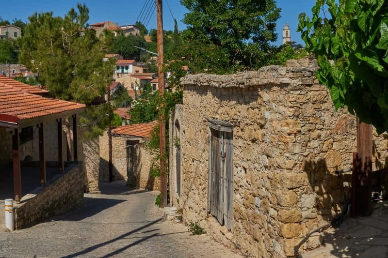 From Ayia Napa: Grand Tour Jeep Safari with Lunch - Omodos is likely the strongest village visit