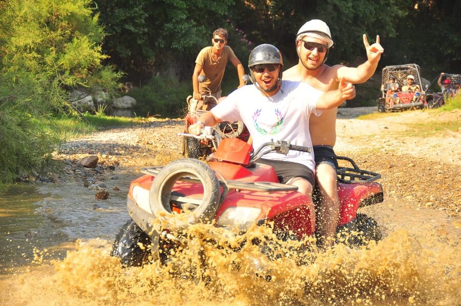 From Belek, Antalya Thrilling Quad Safari Adventure - Riding the pine trails near Kurşunlu Waterfall